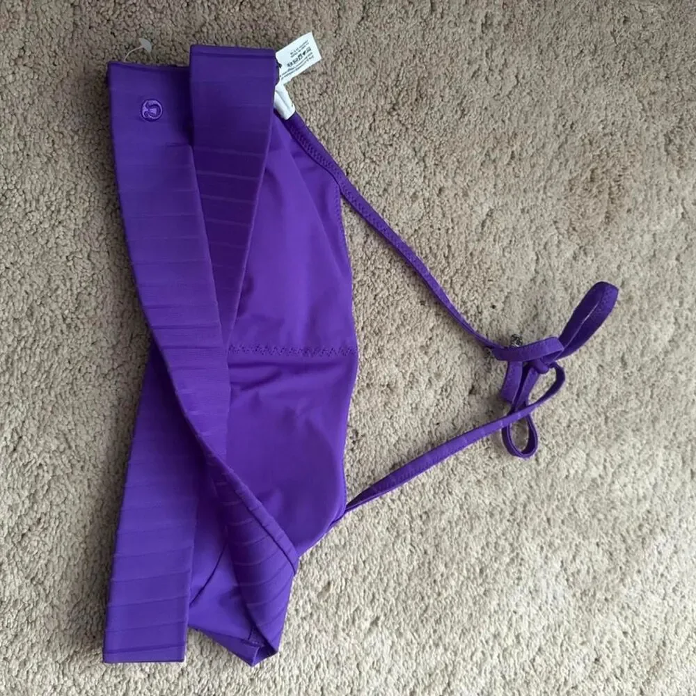 Lululemon Women's Purple Bikini-and-tankini-tops